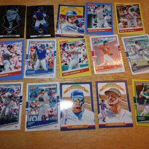 49 baseball cards -  2020 Donruss lot + more - stars & rookies